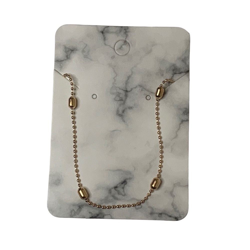 Gold necklace